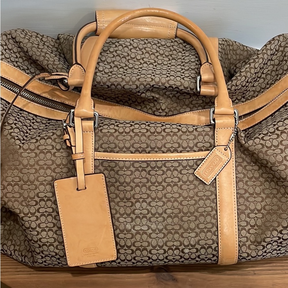 Coach Trekker Bag In Signature Canvas